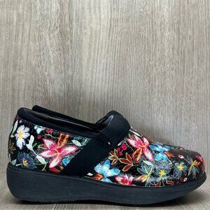 SoftWalk Clogs Womens Size 6.5M Meredith Sport Platform Synthetic Multicolor